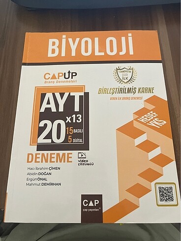 Çap ayt biyoloji deneme