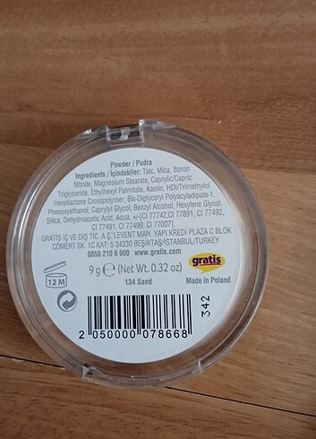 Beden Renk Gratis Beaulis Pudra