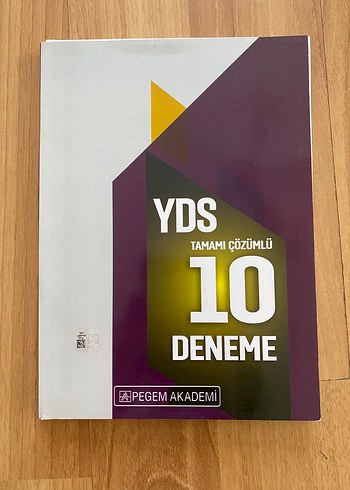 YDS Tamamı Çözümlü 10 Deneme