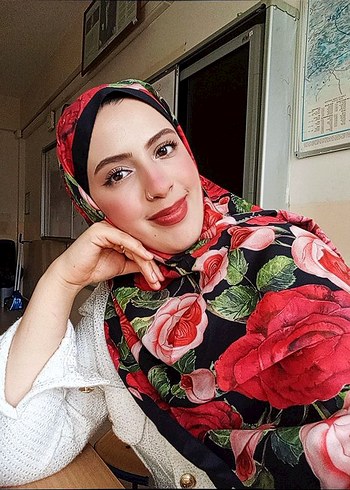 freshscrafs rose desenli şal
