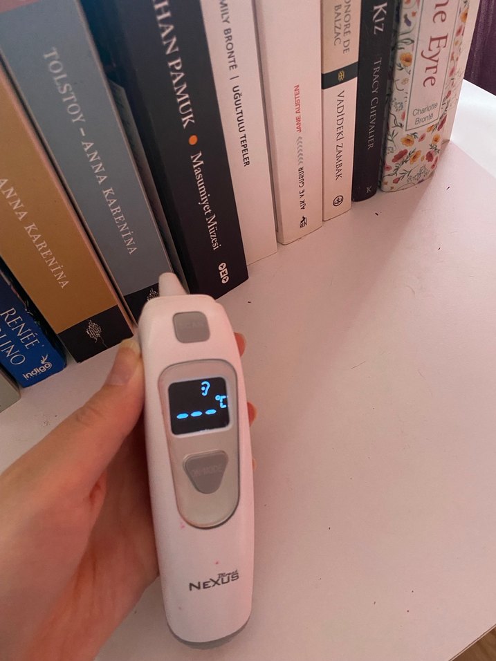 NEXUS kulaktan Dijital Ateş Ölçer - Görsel 4