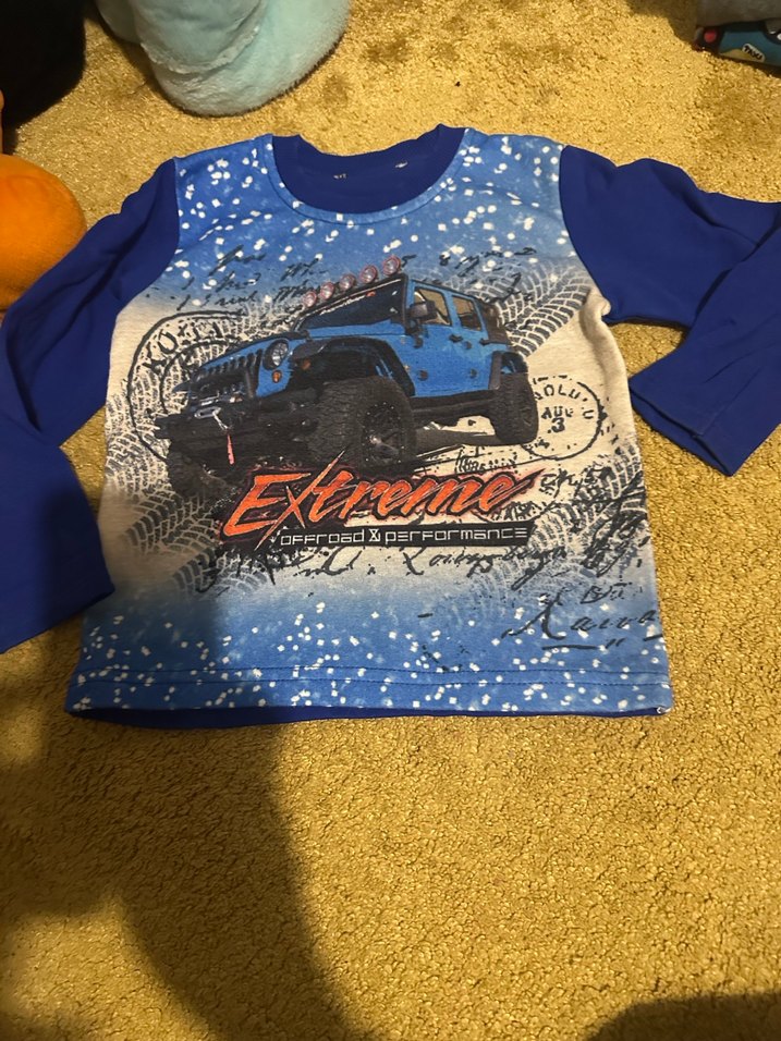 Erkek Çocuk Baskılı Uzun Kollu Sweatshirt - Görsel 3