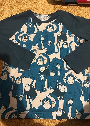 Erkek Çocuk Çok Renkli Baskılı Sweatshirt - Görsel 4