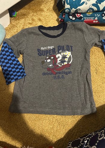 Erkek Çocuk Çok Renkli Baskılı Sweatshirt - Görsel 3