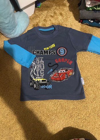 Erkek Çocuk Çok Renkli Baskılı Sweatshirt - Görsel 2