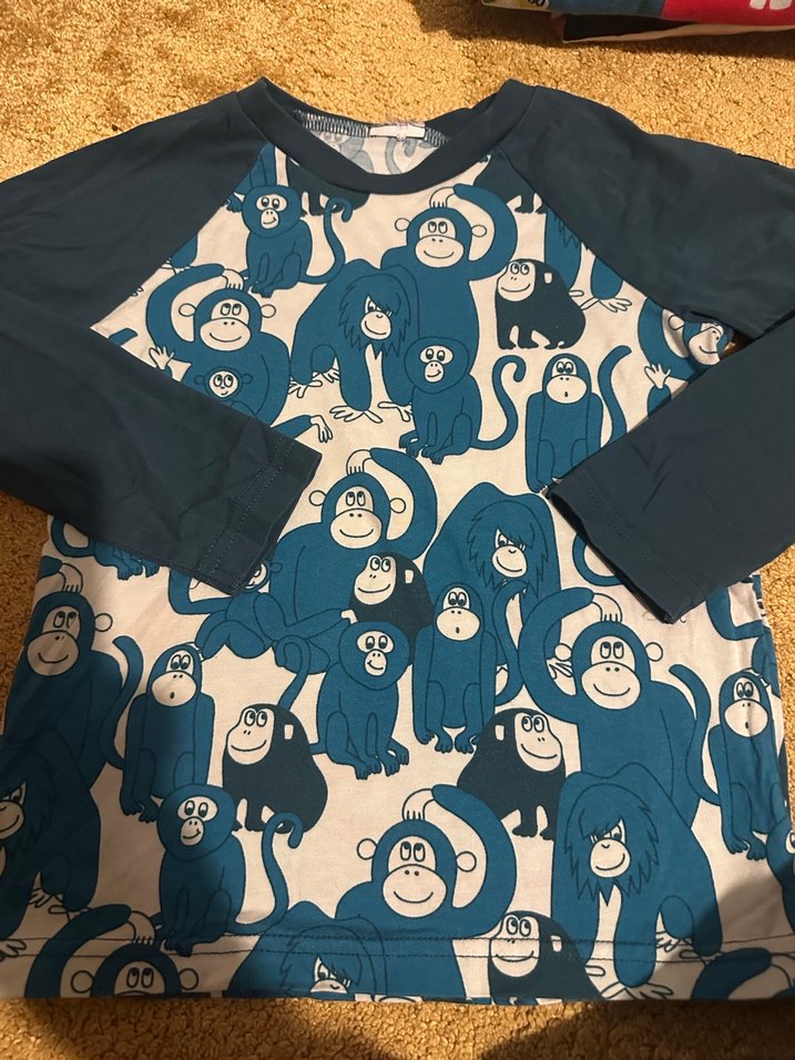 Erkek Çocuk Çok Renkli Baskılı Sweatshirt - Görsel 4