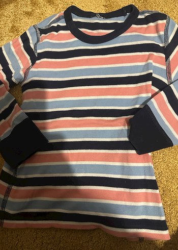 Erkek Çocuk Uzun Kollu Baskılı Gri Pijama Üstü - Görsel 3