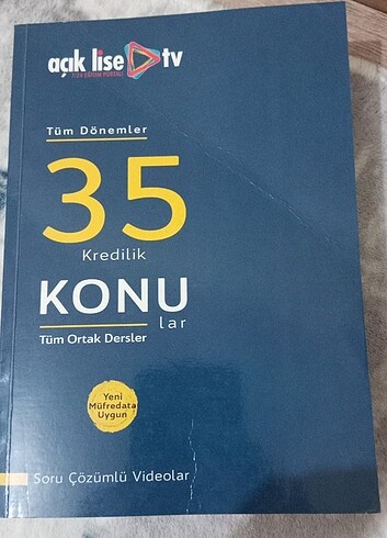  Açık lise kitap 