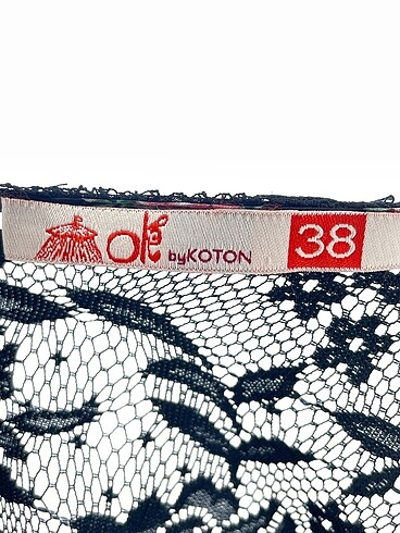 38 Beden lacivert Renk Koton Kısa Elbise %70 İndirimli.