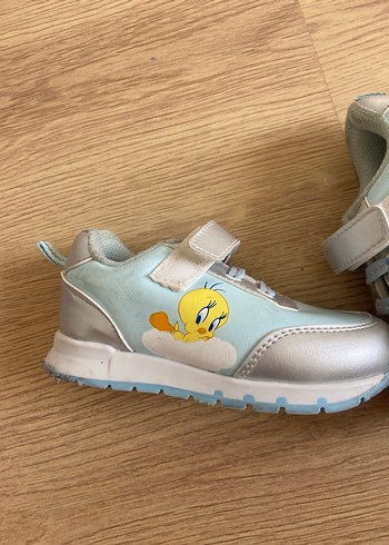 Tweety Baskılı 23 numara Kız Çocuk Spor Ayakkabı - Görsel 3