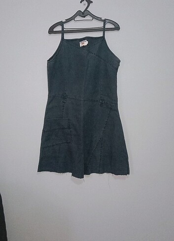 Rodi denims kot elbise salopet tarzı