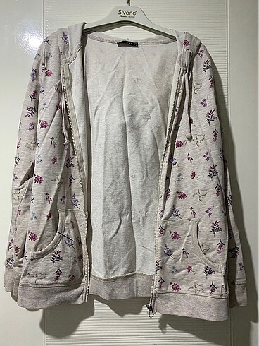 LC Waikiki Bayan desenli fermuarlı Sweatshirt