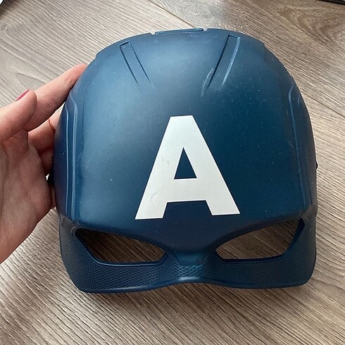 Marvel lisanslı Captain America Maskesi