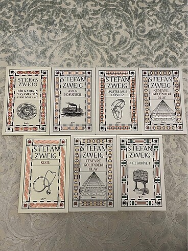 Stefan Zweig Kitapları Set
