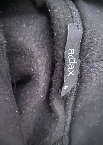 Addax Siyah Kapüşonlu Kadın Sweatshirt
