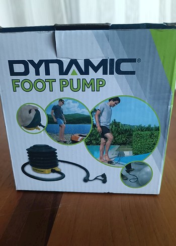 Dynamic Siyah/Sarı Ayak Pompası - Görsel 2