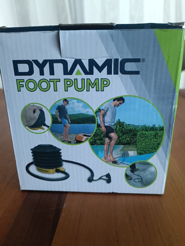 Dynamic Siyah/Sarı Ayak Pompası - Görsel 2