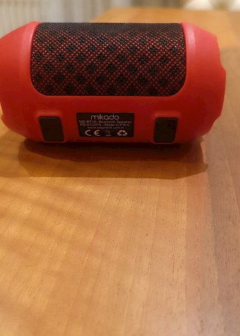 Kırmızı Bluetooth Hoparlör - Görsel 5