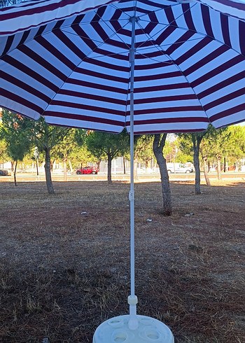 plaj semsiyesi ve bidonu ayakligi saglam sorunsuz - Görsel 5