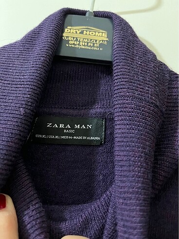 Zara Zara Mor Boğazlı Kazak