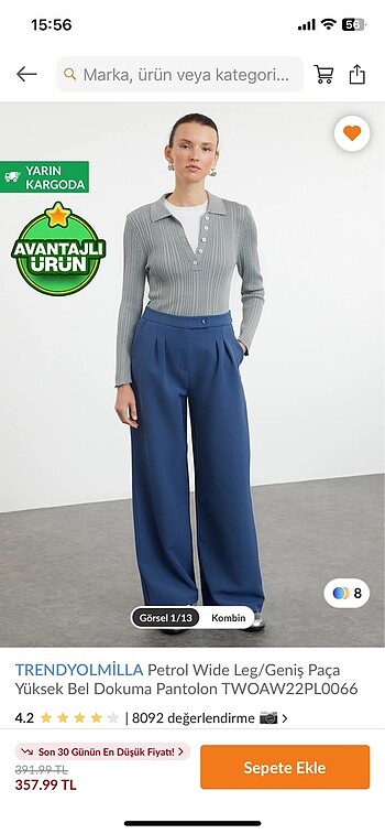 TRENDYOLMILLA PANTOLON