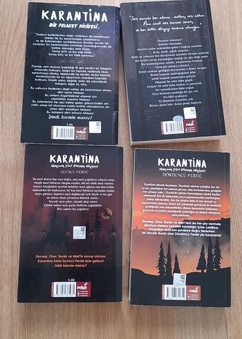 Beyza Alkoç - Karantina 4 Kitap Seti