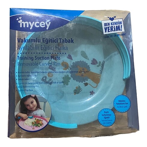 MYCey Eğitici mama tabağı vakumu kayıp kullanılmadı