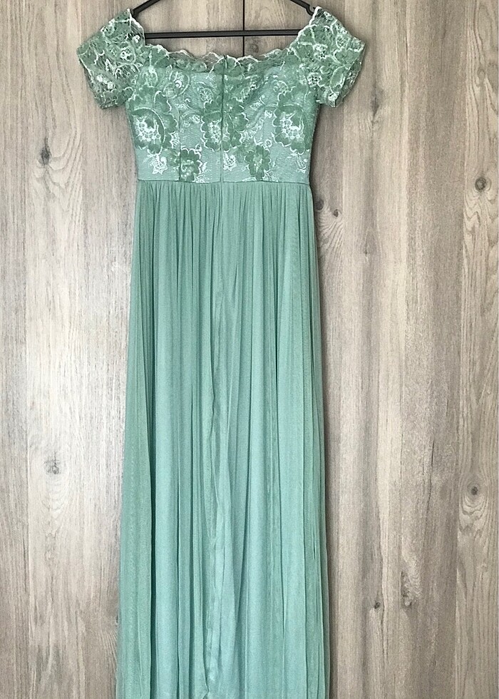 Yeşil abiye - Görsel 3