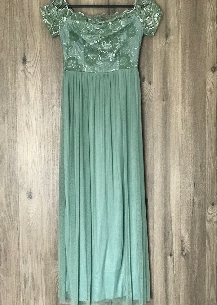 Yeşil abiye - Görsel 4