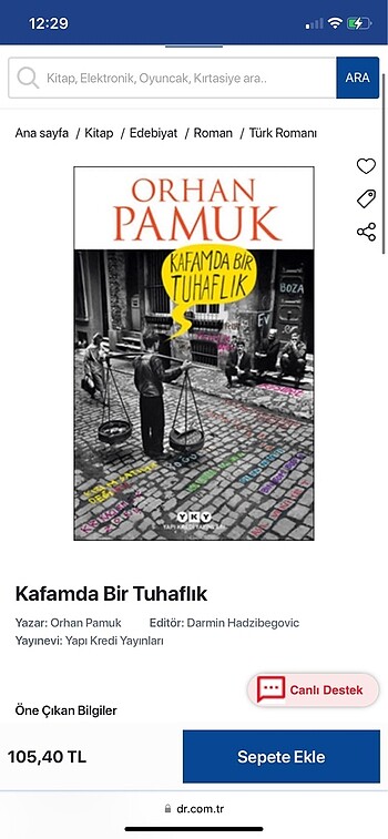 Orhan Pamuk Roman