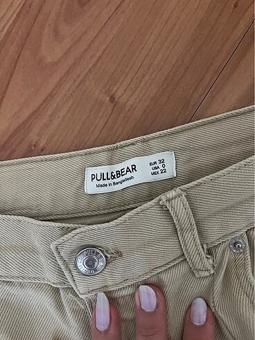 32 Beden Pull&Bear kot pantolon