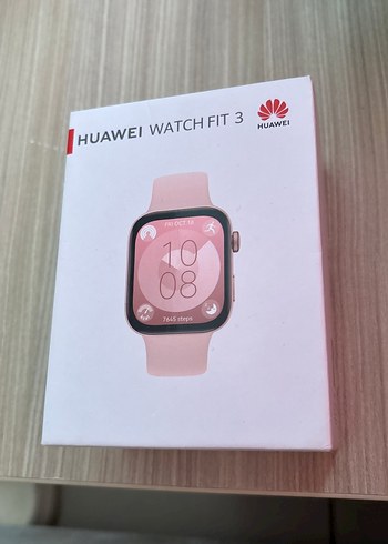 Huawei Watch Fit 3 Pembe Akıllı Saat