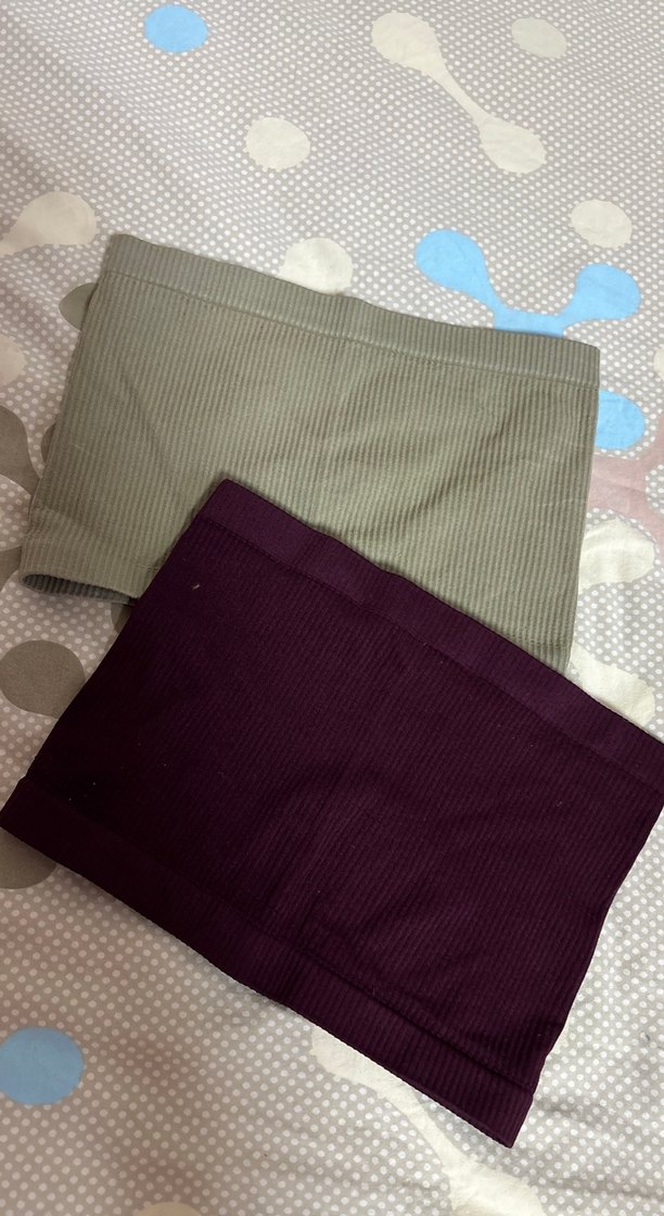 Gri ve Mürdüm Renkli Hamile Korse - Görsel 2