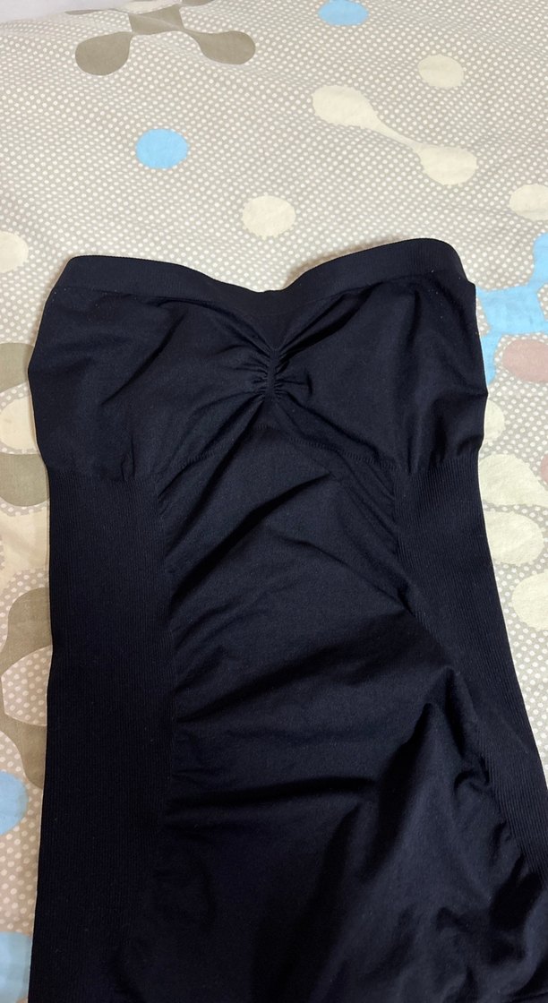 Siyah Drapeli Kadın Mayo - Görsel 3