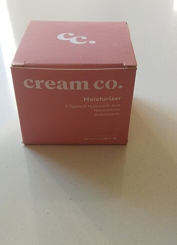 Diğer Cream Co. Moisturizer nemlendirici 