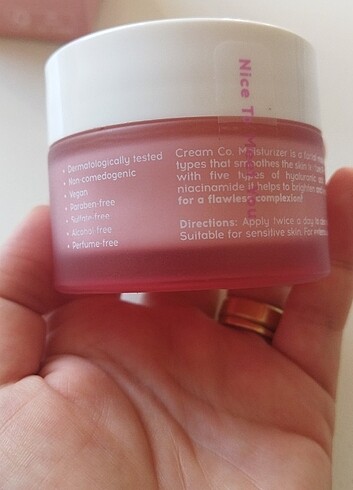  Beden Cream Co. Moisturizer nemlendirici 