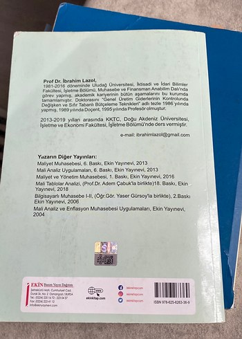 Genel Muhasebe - Prof. Dr. İbrahim Lazol - Görsel 2