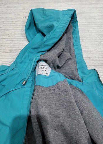 Gri Fermuarlı Kadın Midi Ceket mont - Görsel 3