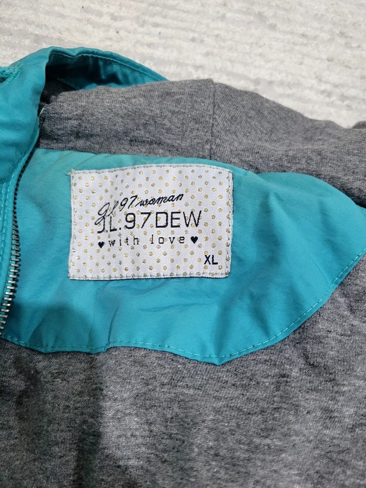 Gri Fermuarlı Kadın Midi Ceket mont - Görsel 2