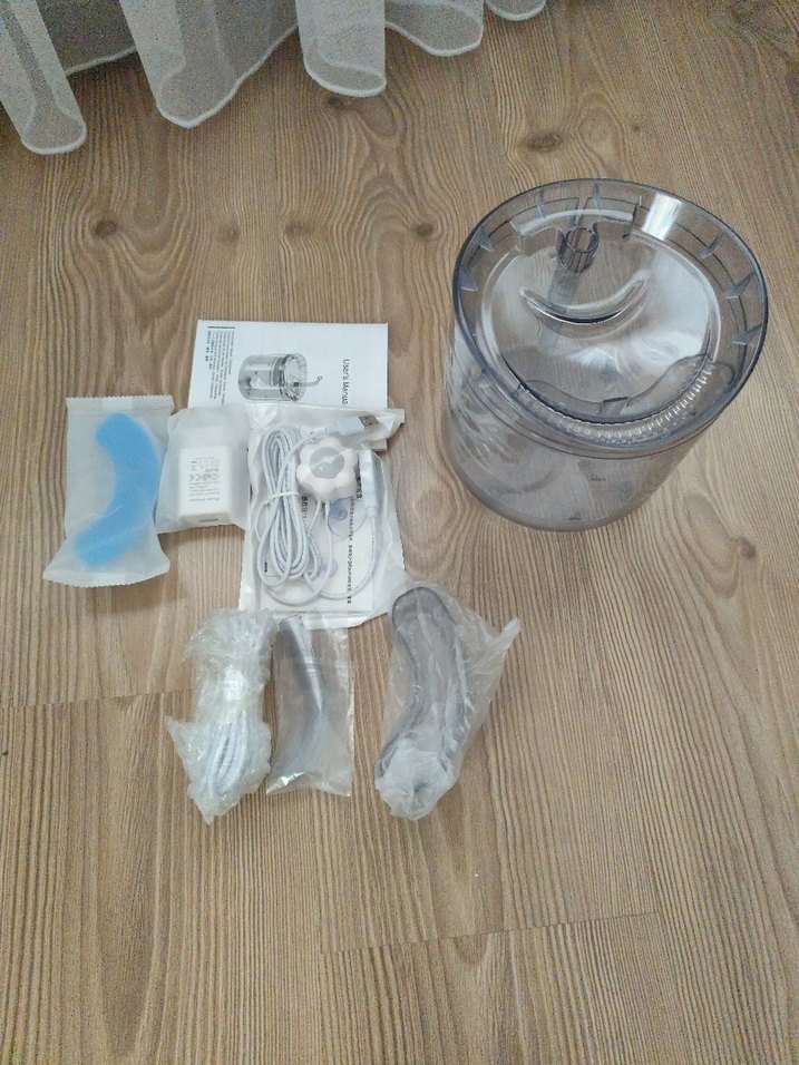 Sensörlü Şeffaf Evcil hayvan Su Sebili - Görsel 4