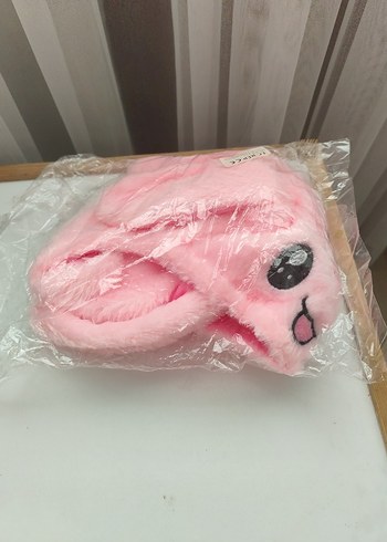 Işıklı Hareketli Peluş Çocuk Kulaklı Bere - Görsel 2