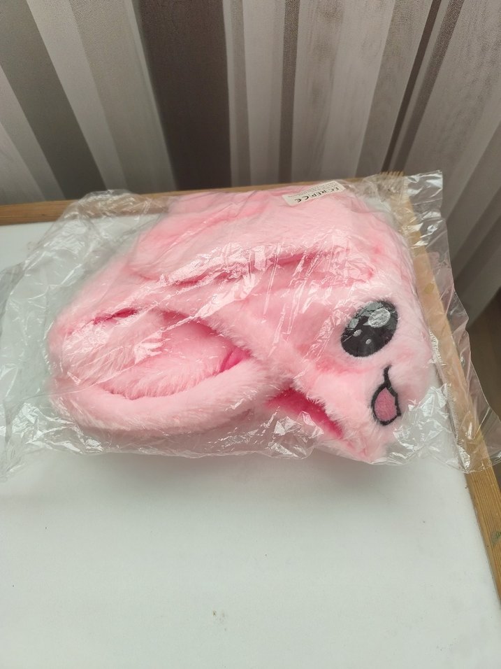 Işıklı Hareketli Peluş Çocuk Kulaklı Bere - Görsel 2