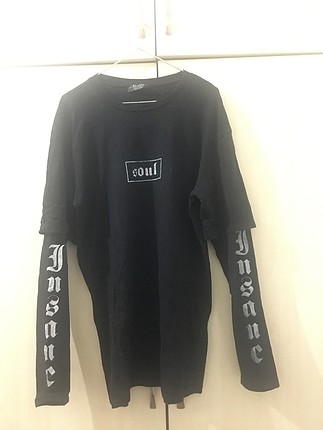 Bershka kol detaylı unisex sweatshirt