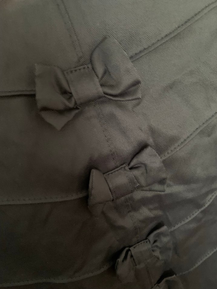 Düğmeli arkasında kurdele detaylı  Ceketi - Görsel 3