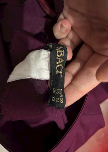 Uzun Mor Kadın pardüse Fermuarlı - Görsel 8