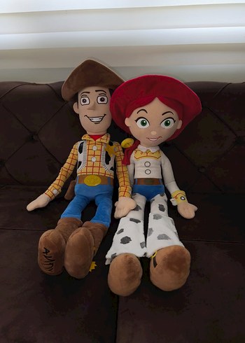 Toy story Woods ve Jessie peluş 80 cm