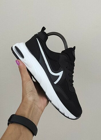 Siyah Sneaker Erkek Spor 