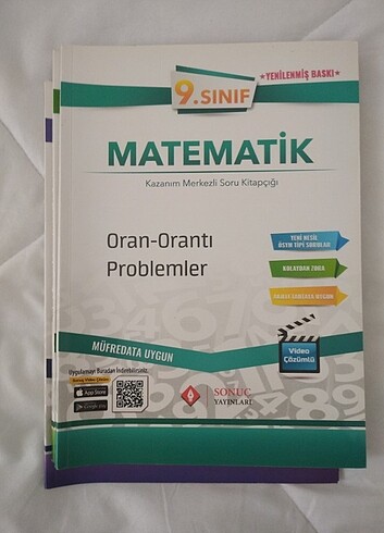  Çap yayınları 9. Sınıf Matematik konu anlatım fasikulleri