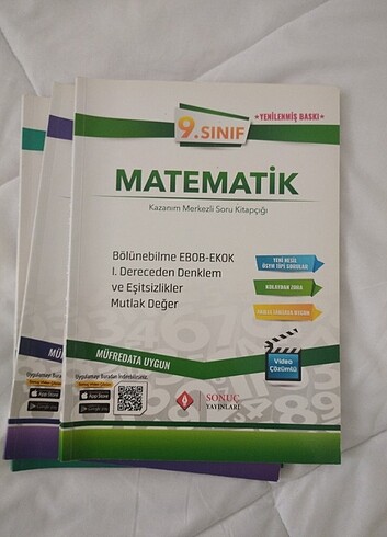  Beden Çap yayınları 9. Sınıf Matematik konu anlatım fasikulleri