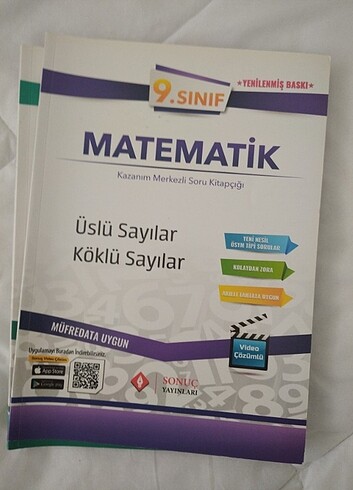  Beden Renk Çap yayınları 9. Sınıf Matematik konu anlatım fasikulleri